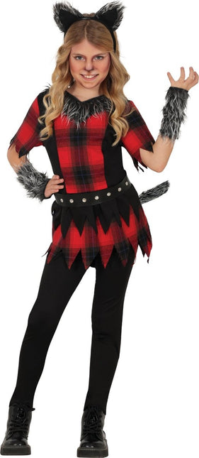 Halloween Kostuum Meisje Weerwolf van Fiestas Guirca koop je bij Partywinkel