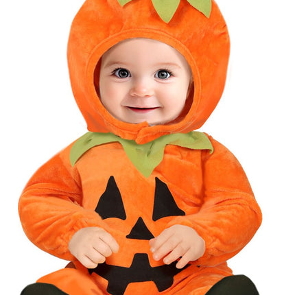 Halloween Kostuum Oranje Baby Pompoen van Fiestas Guirca koop je bij Partywinkel