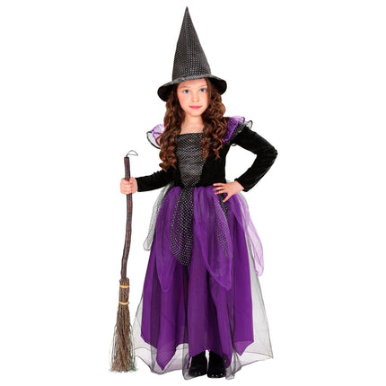 Halloween Kostuum Paars Kind van Widmann koop je bij Partywinkel