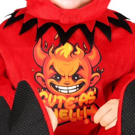 Halloween Kostuum Rood Baby Duivel van Fiestas Guirca koop je bij Partywinkel