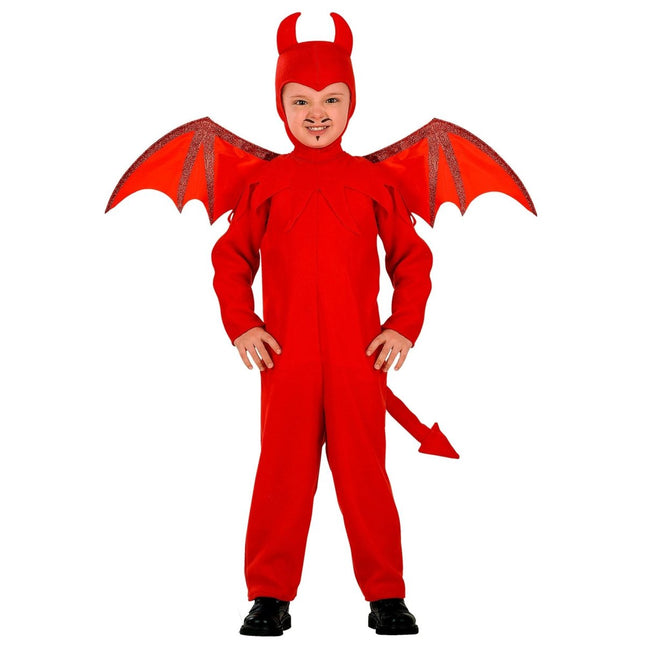 Halloween Kostuum Rood Kind Duivel 3 delig van Widmann koop je bij Partywinkel