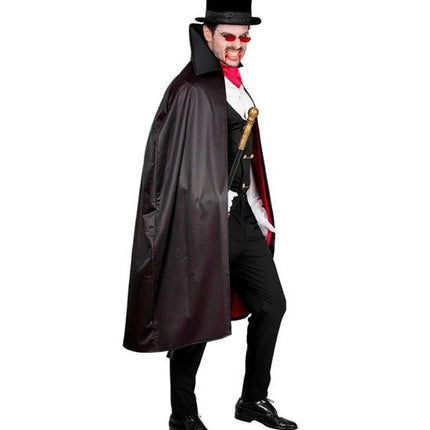 Halloween Kostuum Rood Zwart Vampier 4 delig van Widmann koop je bij Partywinkel