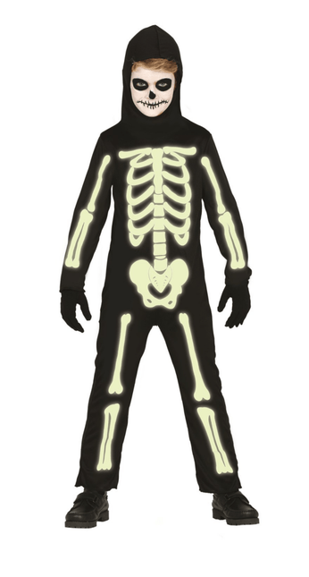 Halloween Kostuum Skelet Glow In The Dark Kind van Fiestas Guirca koop je bij Partywinkel