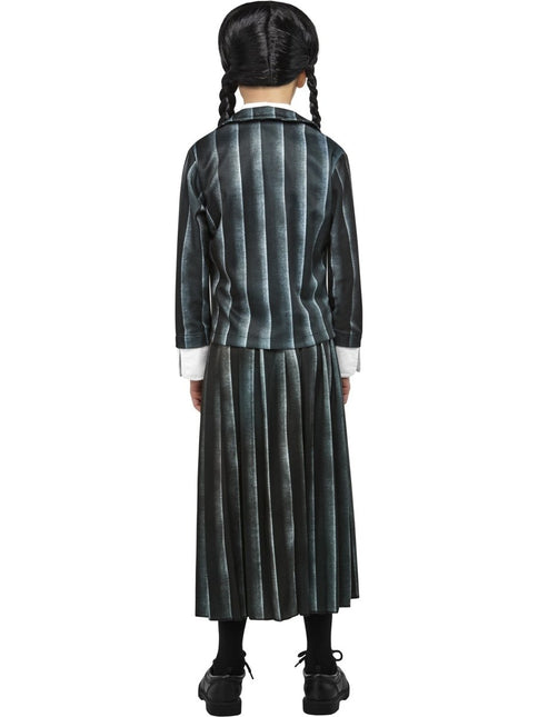 Halloween Kostuum Wednesday Addams Kind van Rubies koop je bij Partywinkel
