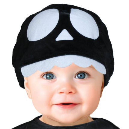 Halloween Kostuum Wit Zwart Baby Skelet van Fiestas Guirca koop je bij Partywinkel