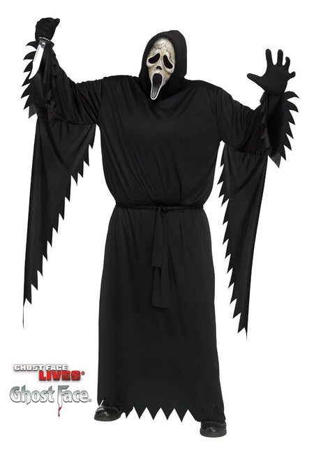 Halloween Kostuum Zwart Geest van Ghostface koop je bij Partywinkel