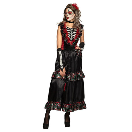 Halloween La Muerte Kostuum van Boland koop je bij Partywinkel