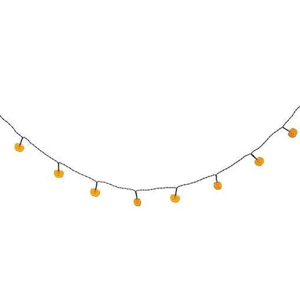 Halloween Lichtslinger LED Pompoenen 1,55m van Fiestas Guirca koop je bij Partywinkel