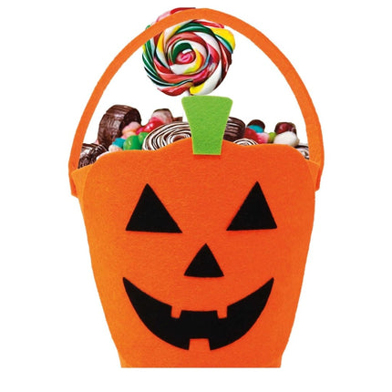 Halloween Mandje Pompoen 31cm van Fiestas Guirca koop je bij Partywinkel