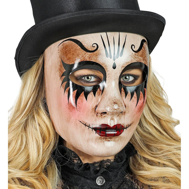 Halloween Masker Dames Pop van Widmann koop je bij Partywinkel