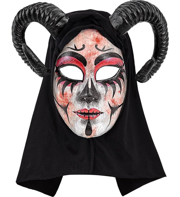 Halloween Masker Dames Theater Duivel van Widmann koop je bij Partywinkel
