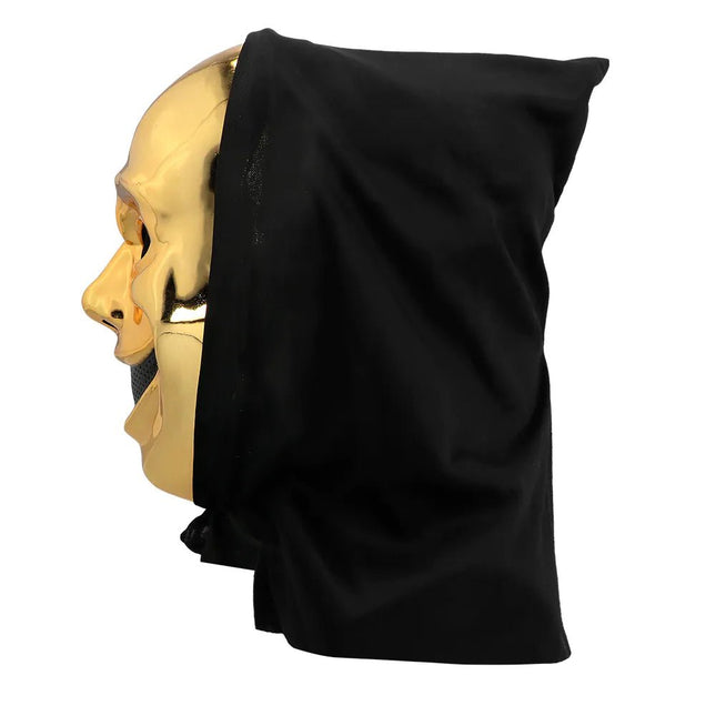 Halloween Masker Goud Killer van Boland koop je bij Partywinkel