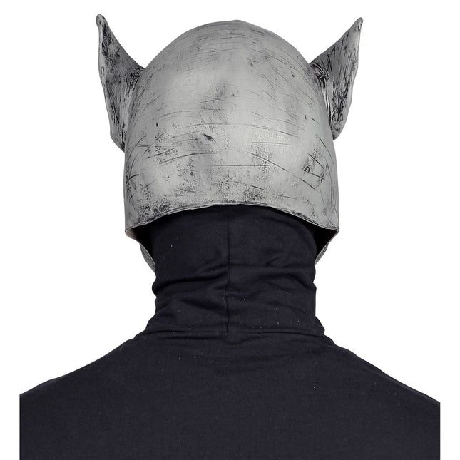 Halloween Masker Grijs Weerwolf Horror van Widmann koop je bij Partywinkel