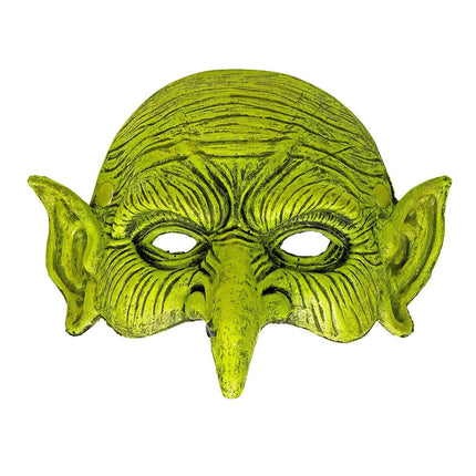 Halloween Masker Groen Heks van Widmann koop je bij Partywinkel