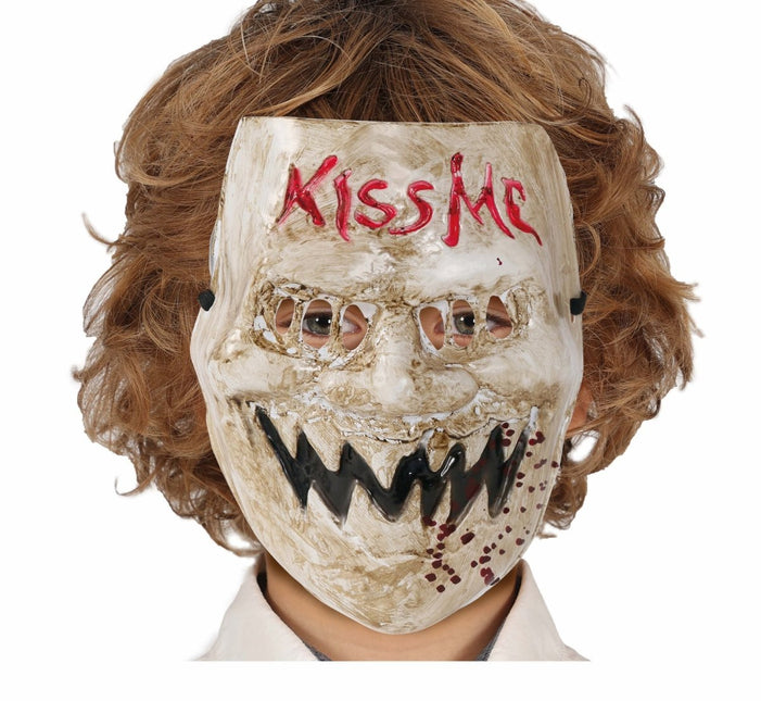 Halloween Masker Kiss Me Kind van Fiestas Guirca koop je bij Partywinkel