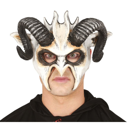 Halloween Masker Met Hoorns van Fiestas Guirca koop je bij Partywinkel