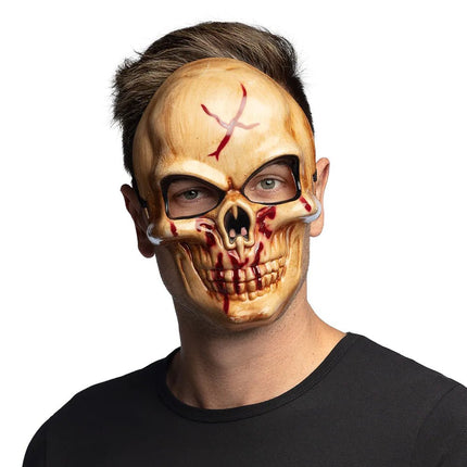 Halloween Masker Nude Skelet van Boland koop je bij Partywinkel