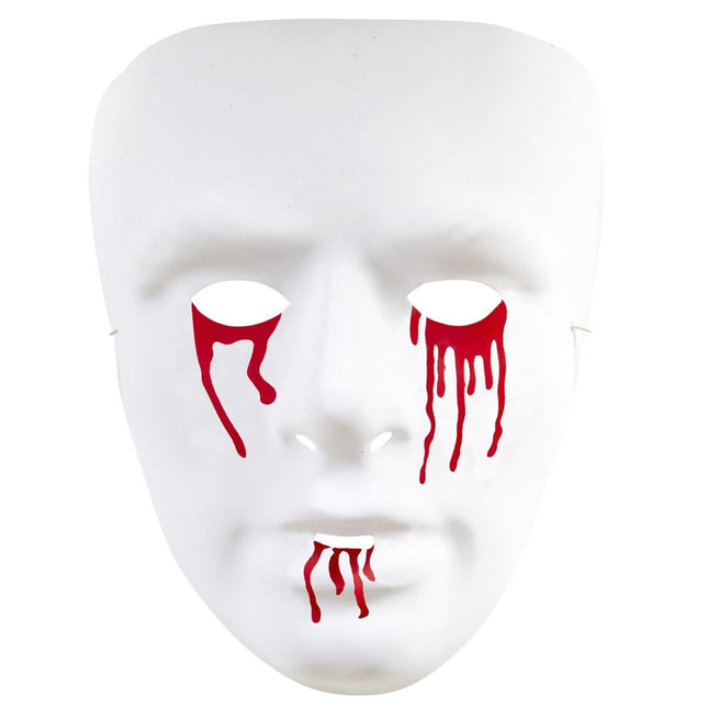 Halloween Masker Rood Bloederig van Widmann koop je bij Partywinkel