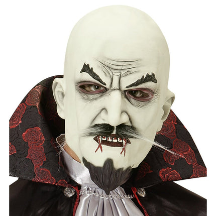 Halloween Masker Vampier Met Snor van Widmann koop je bij Partywinkel