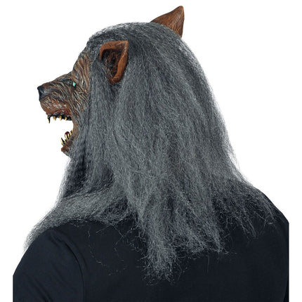 Halloween Masker Weerwolf Met Vacht van Widmann koop je bij Partywinkel
