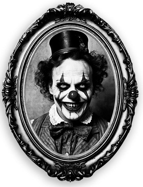 Halloween Muursticker Horror Clown 30cm van Fiestas Guirca koop je bij Partywinkel