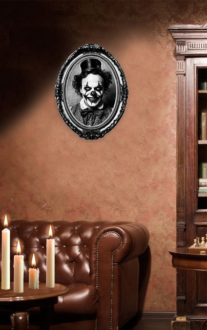 Halloween Muursticker Horror Clown 30cm van Fiestas Guirca koop je bij Partywinkel