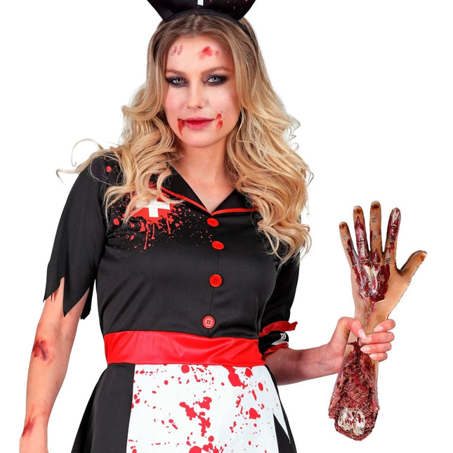 Halloween Nep Arm Met Bloed van Widmann koop je bij Partywinkel