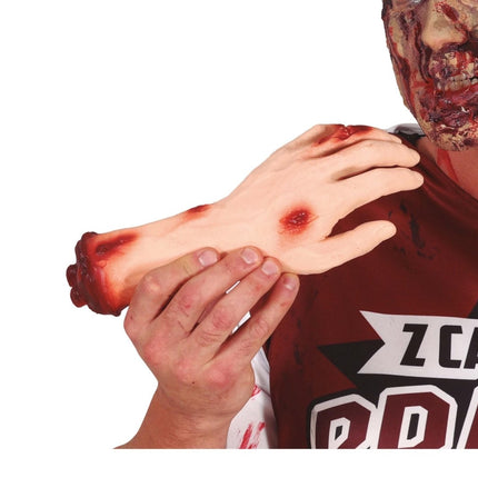 Halloween Nep Hand Wonden 25cm van Fiestas Guirca koop je bij Partywinkel