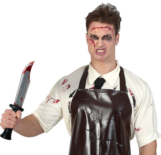 Halloween Nep Mes 34cm van Fiestas Guirca koop je bij Partywinkel