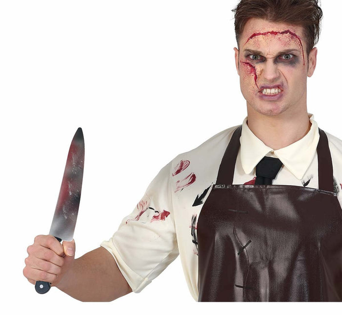 Halloween Nep Mes Bloed 39cm van Fiestas Guirca koop je bij Partywinkel