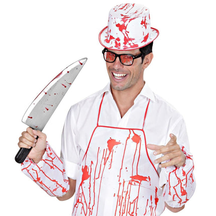 Halloween Nep Mes Bloed 48cm van Widmann koop je bij Partywinkel