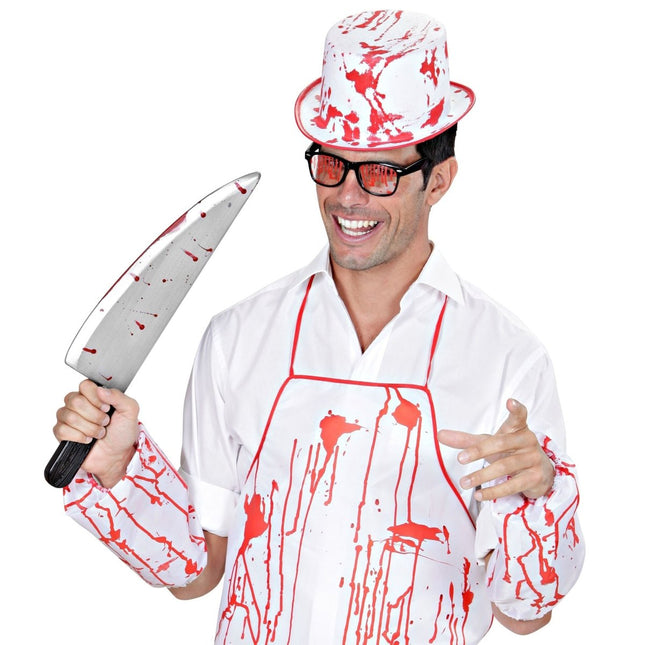 Halloween Nep Mes Bloed 48cm van Widmann koop je bij Partywinkel