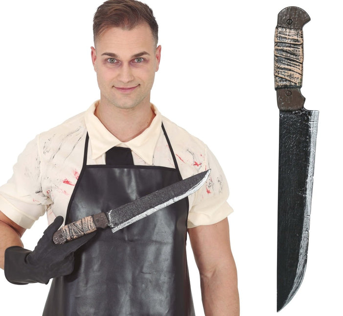 Halloween Nep Mes Slager 42cm van Fiestas Guirca koop je bij Partywinkel