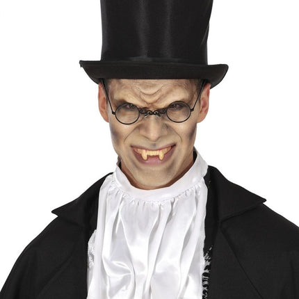 Halloween Nep Tanden Geel Vampier van Fiestas Guirca koop je bij Partywinkel