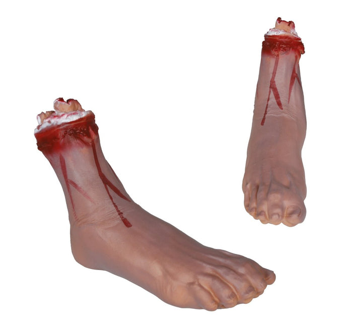 Halloween Nep Voet 31cm van Fiestas Guirca koop je bij Partywinkel