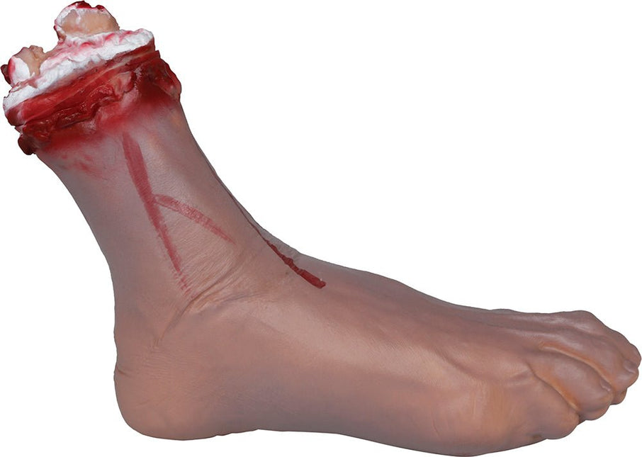 Halloween Nep Voet 31cm van Fiestas Guirca koop je bij Partywinkel