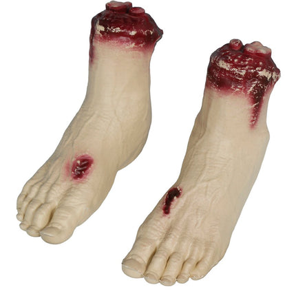 Halloween Nep Voet Afgehakt 25cm van Fiestas Guirca koop je bij Partywinkel
