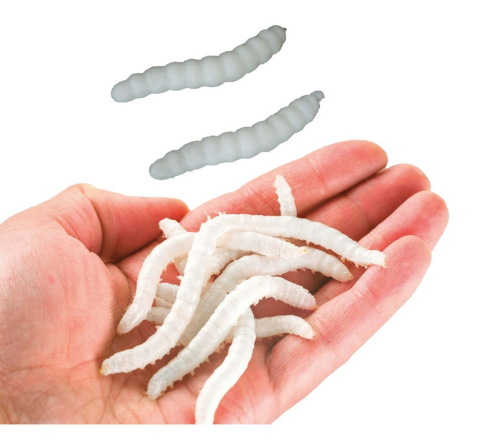 Halloween Nep Wormen 4cm 20st van Fiestas Guirca koop je bij Partywinkel