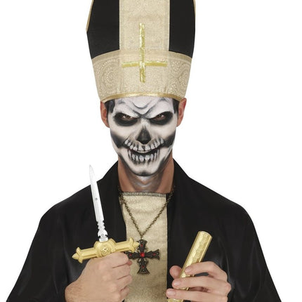 Halloween Nep Zwaard Dolk Kruis 26cm van Fiestas Guirca koop je bij Partywinkel