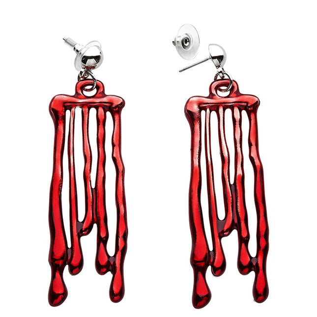 Halloween Oorbellen Rood Bloed van Widmann koop je bij Partywinkel