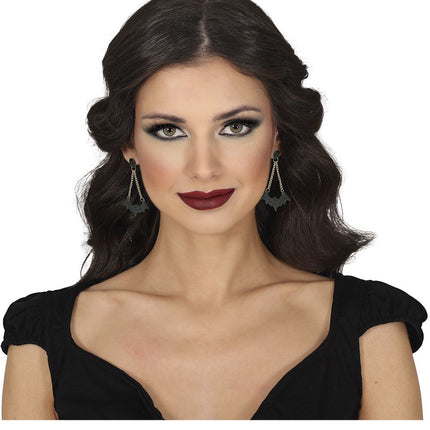 Halloween Oorbellen Vleermuis van Fiestas Guirca koop je bij Partywinkel