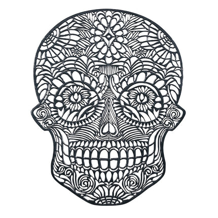 Halloween Placemats Schedel 38cm van Fiestas Guirca koop je bij Partywinkel