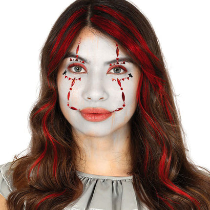 Halloween Plak Diamantjes Clown van Fiestas Guirca koop je bij Partywinkel