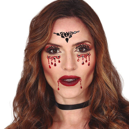 Halloween Plak Diamantjes Vampier van Fiestas Guirca koop je bij Partywinkel