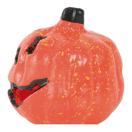 Halloween Pompoen Deluxe met Licht 15cm van Fiestas Guirca koop je bij Partywinkel