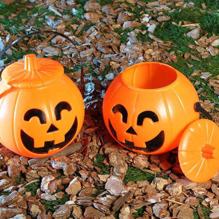 Halloween Pompoen met Deksel 17cm van Fiestas Guirca koop je bij Partywinkel