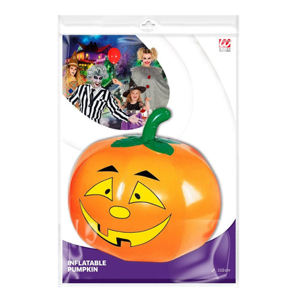 Halloween Pompoen Opblaasbaar 1,10m van Widmann koop je bij Partywinkel
