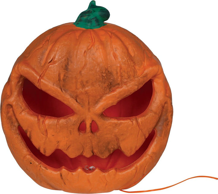 Halloween Pompoen Oranje Met Licht 28cm van Fiestas Guirca koop je bij Partywinkel