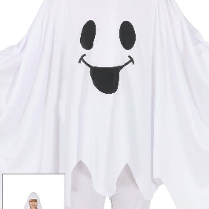 Halloween Poncho Kind Geest van Fiestas Guirca koop je bij Partywinkel