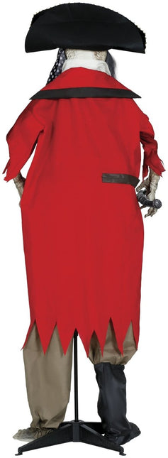 Halloween Pop Piraat Met Licht, Geluid En Beweging 1,9m van Fiestas Guirca koop je bij Partywinkel